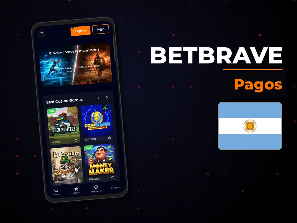 Betbrave - Pagos