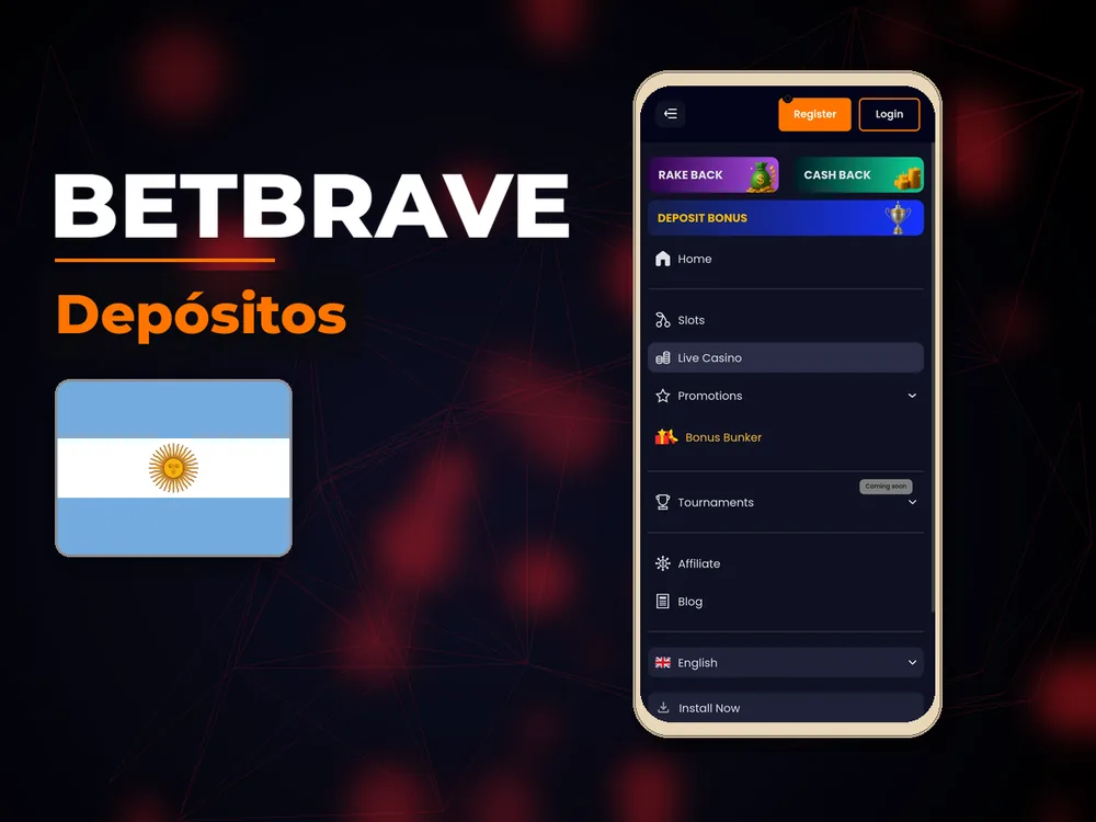 Betbrave - Depósitos