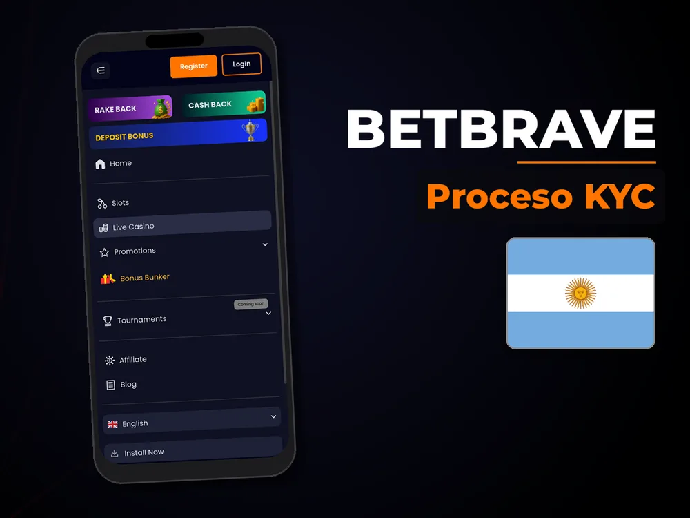 Betbrave - Proceso KYC